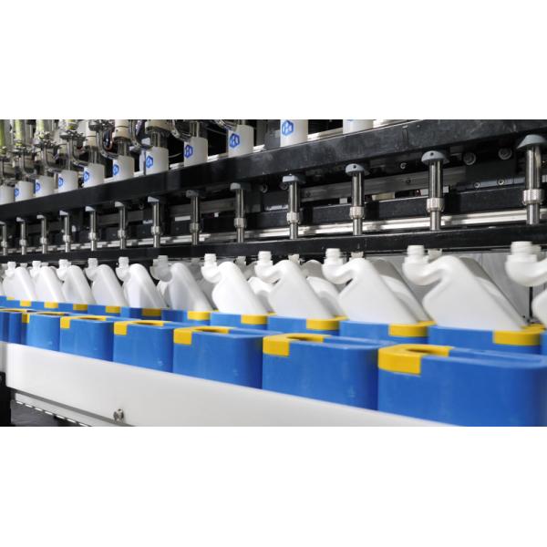 Four Claws Liquid Filling Capping Machine For Toilet Cleaner