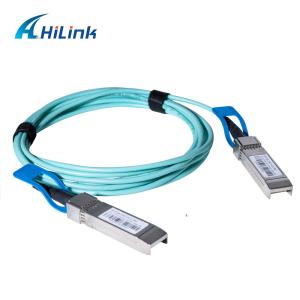 China 25G SFP28 Active Optical Cable DDM Network Cabling Direct Attach 25G AOC Cable wholesale