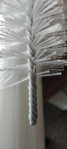 Quality Stainless Steel Axe Length 660mm 1mm PP Filament Diameter Spiral Brush for sale