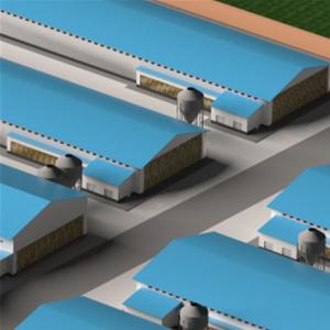 China OEM / ODM Steel Structure Farm Poultry Layer Prefabricated Chicken House wholesale