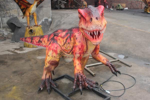 Quality Artificial Amusement Park Realistic Animatronic Dinosaur , Mechanical Dinosaur for sale