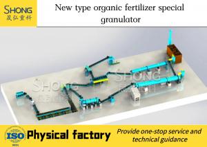 China Chicken Pig Manure Organic Fertilizer Granulator Production Line wholesale