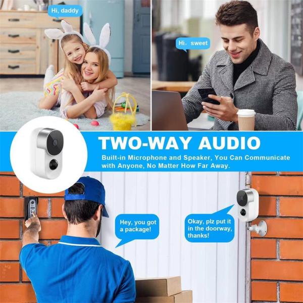 Unistone 2MP 10000mAh Battery Solar Powered Camera Supported Google Home / Alexa(US-BC204GA) Product model:CA0150 Comm