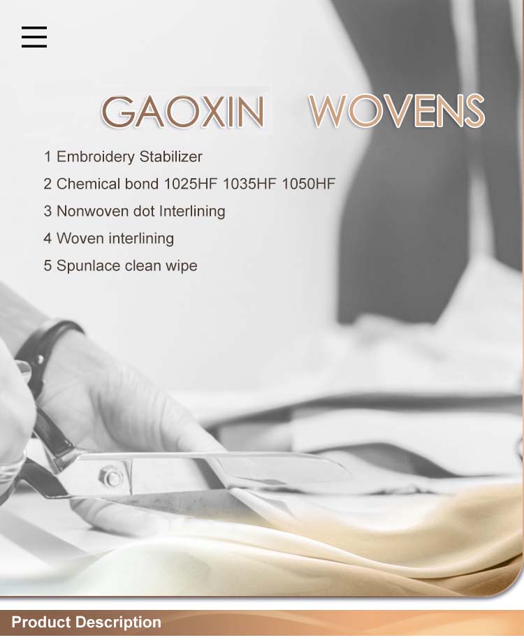 100% Polyester Cp66 Mesh Fabric for Garment Fusing Interfacing Interlinings Linings