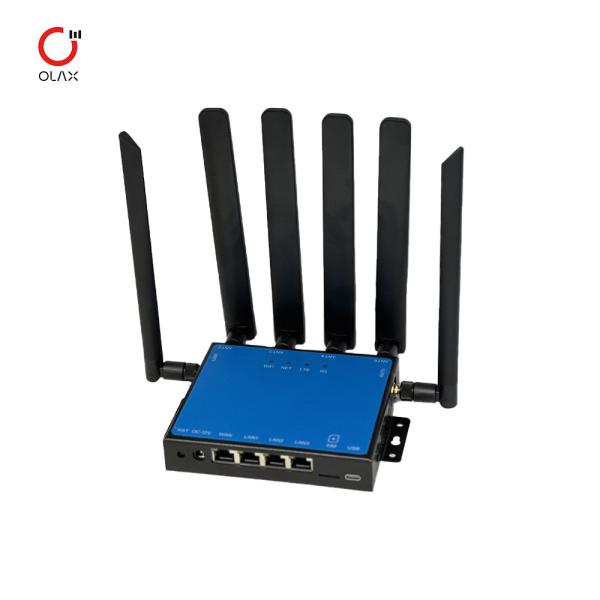 Quality OLAX 5G wifi Router NR NSA SA LTE Band locked 5G CPE Wireless Modem WIFI6 with sim card slot for sale