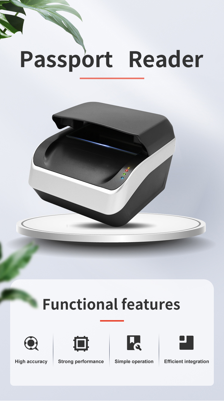 RFID Scan Global Passport Reader ID E-Passport Scanner for Government Customs Control