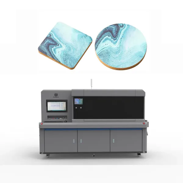 Industrial Single Pass UV Printer with 200 Sqm/H Printing Speed LED UV Lamp Drying System and 1200 X 1200 Dpi Resolution