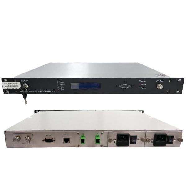 External Modulation 1550nm Optical Transmitter With Ortel AOI Laser Easy To Operate