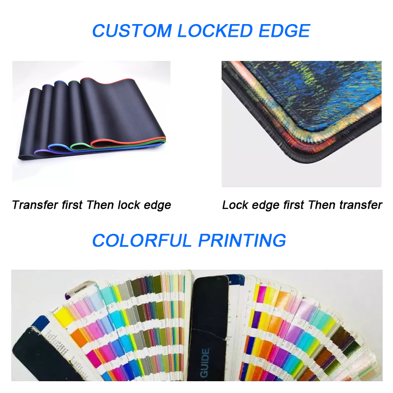 Non-slip Natural Rubber Base XYDAN Rubber Sheet Material Mouse Pad for Cs Go Gaming