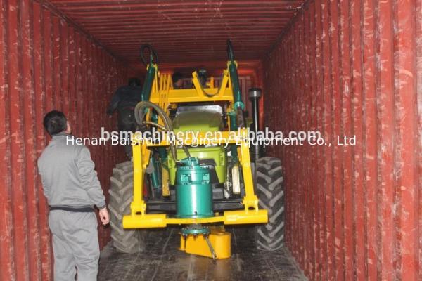 India pole erection machine piling machine tractor price