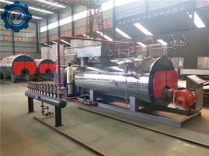 China 105 % Thermal Efficiency Capacity 1 - 20 Ton Industrial Condensing Gas Steam Boiler wholesale