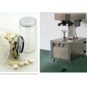 China Motorized stainless sealing frozen Food Packaging machinery for tin can 140kg on sale