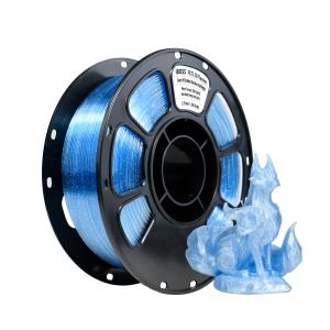China 3d Printing Filament Flash Point Sky Blue Color PETG Filament 3D Printer Filament 1.75mm 1kg wholesale