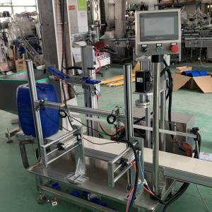 China Soysauce Vinegar Barrel ROPP Semi Automatic Capping Machine 10L-30L on sale