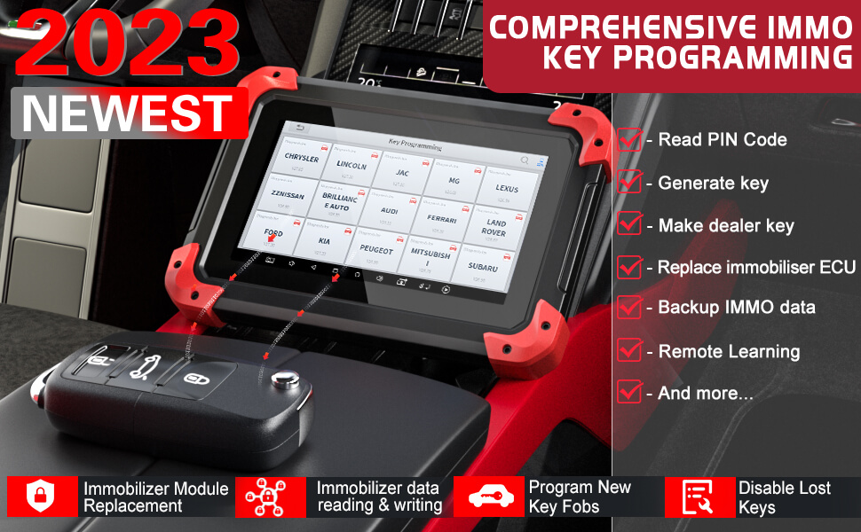 XTOOL X100 PAD PLUS  Key Programming All Systems Diagnostic Tool With 28+ Special Functions