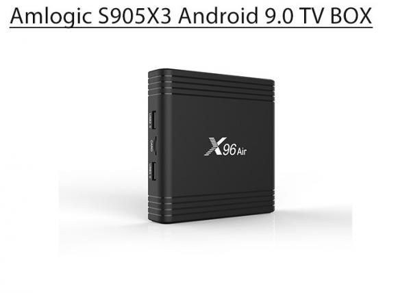 Quality New Arrival Amlogic S905X3 TV Box X96 Air 2gb/4gb ram 16gb/32gb/64gb rom Android9.0 Streaming Set Top Box for sale