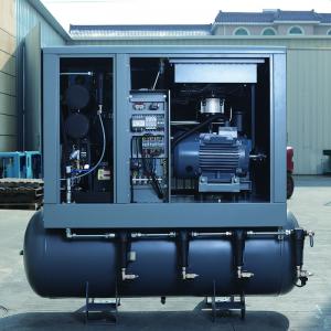 China Rotary Portable Industrial Screw Compressor With Dryer on sale