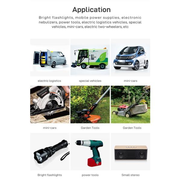 High Rate Capability 18650 Lithium Ion Battery 2000mAh 3.6V For Electric Vehicles