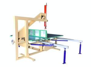 China EVA PE Vertical Foam Cutting Machine Foam Slitting Machine 1200mm wholesale