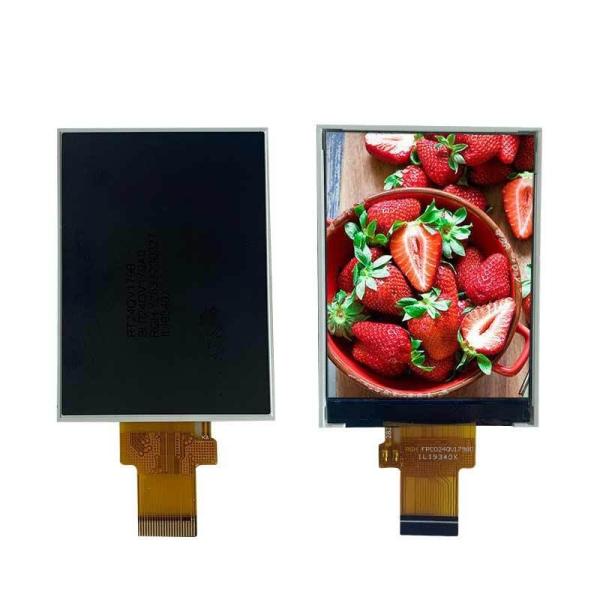 Quality Industrial 240x320 Resolution IPS TFT LCD Display  MCU Interface 2.4 Inch for sale