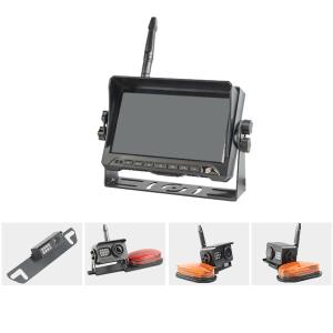 China HD Wireless Truck Rearview Camera Reversing Monitor 4 Channels wholesale
