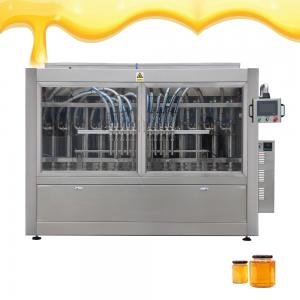 China npack Automatic Servo Motor Driven Honey Piston Filling Machine For Bottle/Jar wholesale