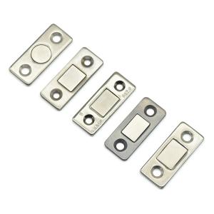 China Home Office And Shop Magnetic Door Catch Latch Silver wholesale