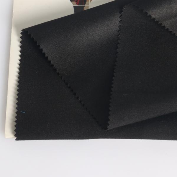 75D*75D recycled polymer shape memory fabric is smooth, firm and durable for windbreaker