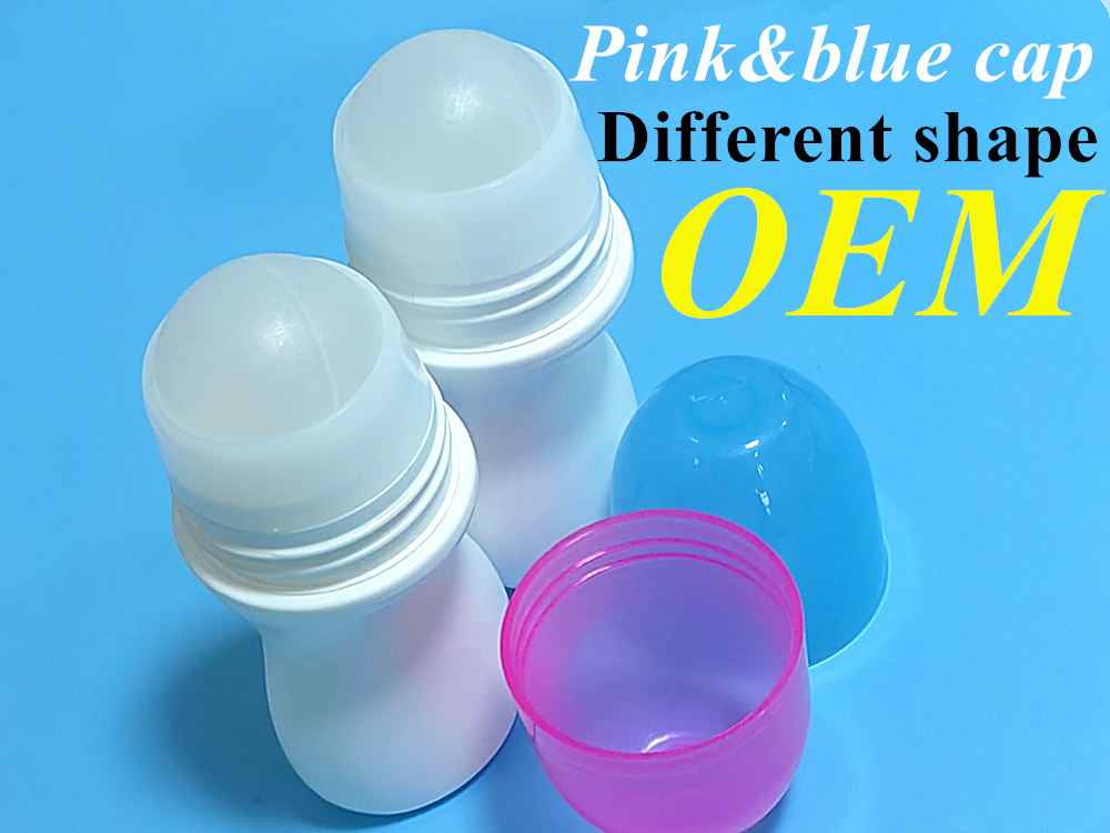 Wholesale Cheap 30ml 50ml 60ml 100ml Plastic Roll on Deodorant Empty Bottle Gel Deodorant Container with Roller Ball