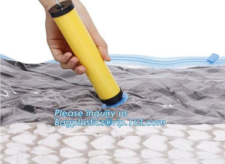 nylon vacuum seal bags for bedding and clothing, Eco-Friendly zipper nylon vacuum bag, vacuum seal bag for mattress