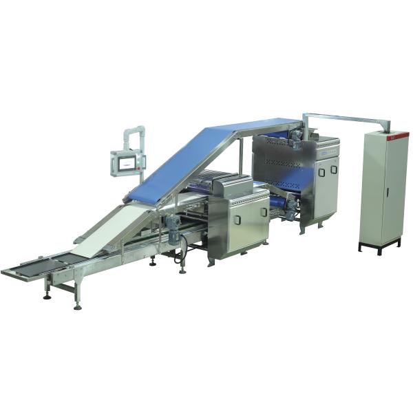 Semi-Automatic Small Tray Type Digestive Biscuit Making Machine Pet Food Maker