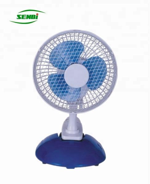 Quality Various Colors Small Clip On Oscillating Fan 6 Inch With 2 Speed Setting for sale