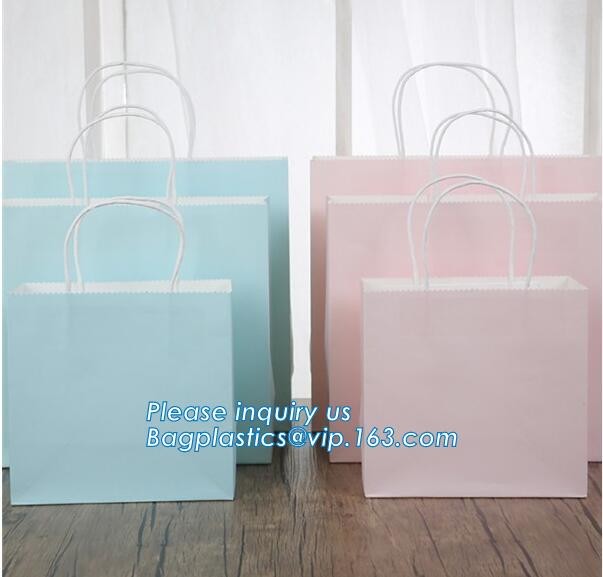 Fashion Custom Printing Luxury Gift Shopping Carrier Paper Bag With Your Own Logo Print,strong twisted handle black leat
