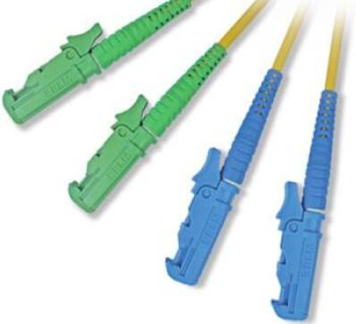 Quality E2000 Fiber Optic Patch Cord with E2000 fiber optic connectors for sale