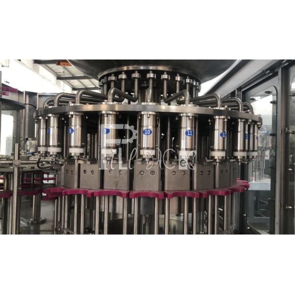 Automatic 3 In 1 Small Plastic Bottle Juice Hot Filling Machine / Production Line / Bottling Plant