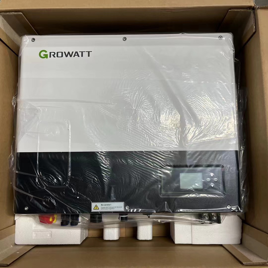 New Arrival Wholesale Price 8000W Solar Inverter 5Kw Growatt Hybrid Inverter 15Kw Hybrid Solar Inverter Single Phase