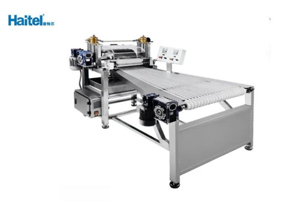 Cereal Bar Chocolate Coating Machine , Candy Bar Making Machine With Cooling