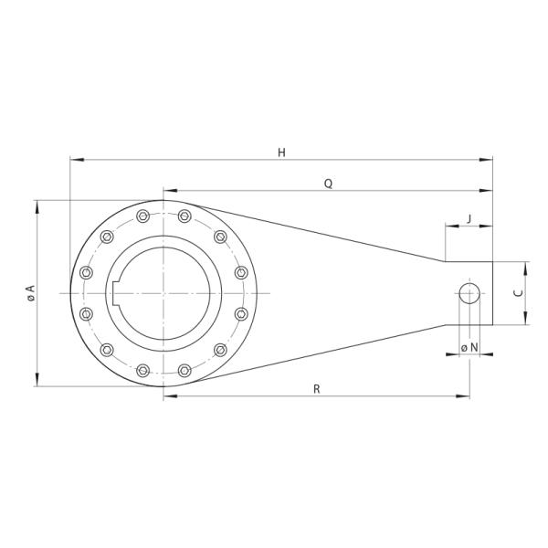 FRHM Single Directional Freewheel Sprag Backstop Bearing