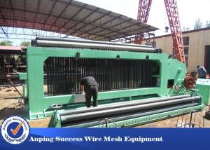 China Gi Wire And Pvc Coated Wire Gabion Mesh Machine With Speed 20-30 Times/Min wholesale