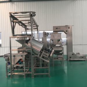 China Industrial Salted Peanut Frying Machine , Roasted Salted Peanuts Processing Line wholesale