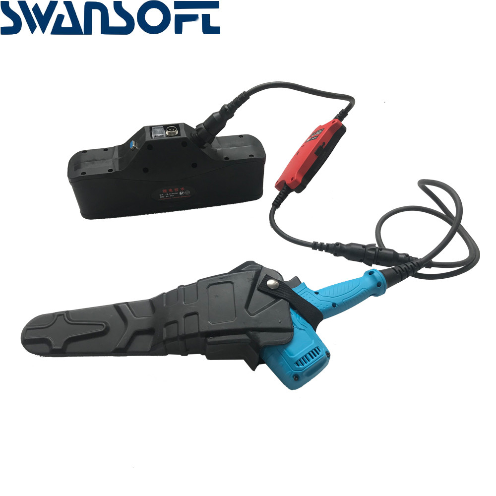 Swansoft Single Hand Automatic Saw Blade Sharpening Machine Electric Chainsaw Tree Cutting Machine