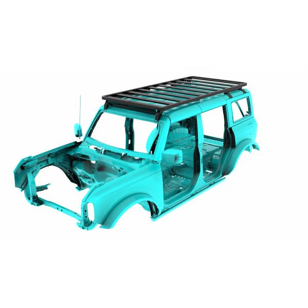 Customized Car Roof Rack Electroplating Roof Cargo Basket For Jeep Wrangler JL JT JK