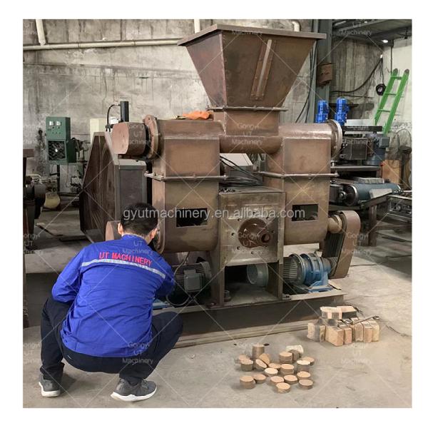 Full Automatic Sawdust Biomass Briquette Machine with Ram-Type Crank-Link Mechanism