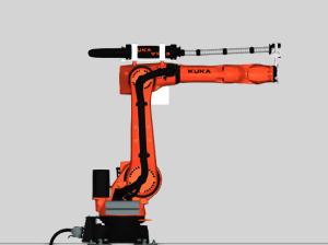 China Custom Robot Pipeline Package Design Industrial Robotic Arm KR70 R2100 wholesale