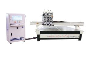China Three Heads DSP Vacuum Table Multi Spindle CNC Router wholesale