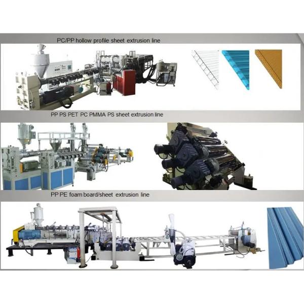 PP Foam Stationary Plastic Sheet Production Line For Handbags Luggages