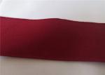 5 Cm Red Soft Custom Printed Polyester Webbing Knitted Different Colors