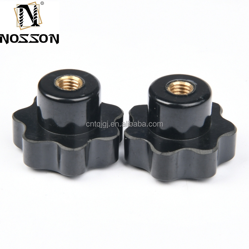 Direct Supply 32 Diamond Through Hole Glue Head Nuts Hand Screw Adjustment Knob Nut Copper Core M4m5m6m8 Stainless Steel