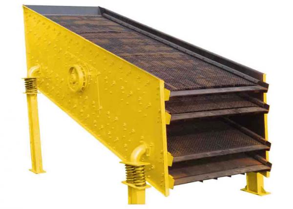 Quality High Efficiency Mineral Separation Equipment Vibrating Mining Screens Non Rusting for sale