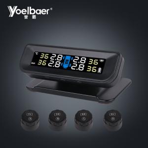 Wireless Tire Gauge TPMS Monitoring System / Solar Power TPMS Tire Pressure Sensor System